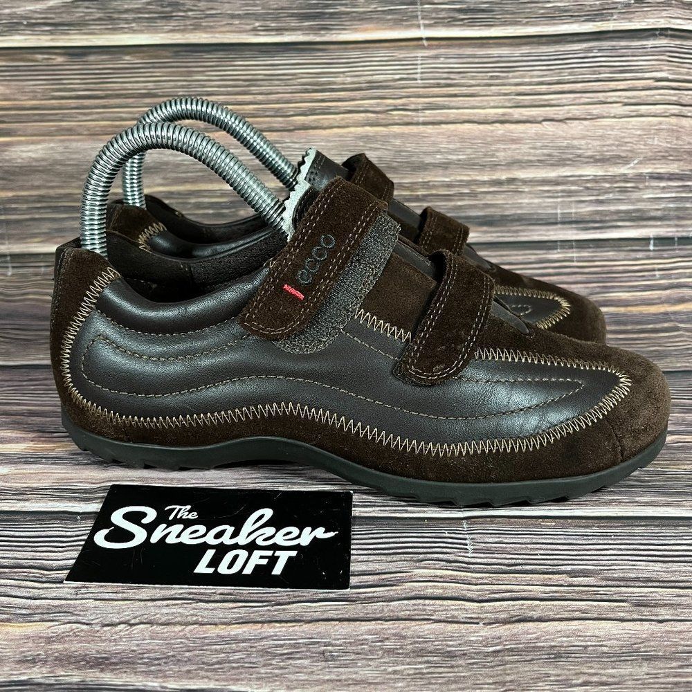 Ecco Women's Jump 2‎ Strap Oxford Brown Leather Shoes